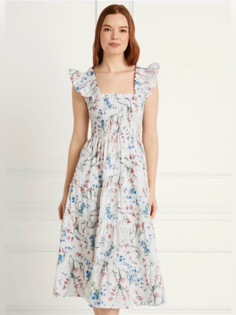 Hill House Ellie Nap Dress - Spring Chintz Pattern - size small - EUC